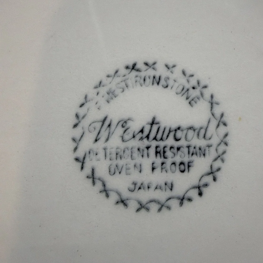 Vtg Westwood Fine IronStone 7.5